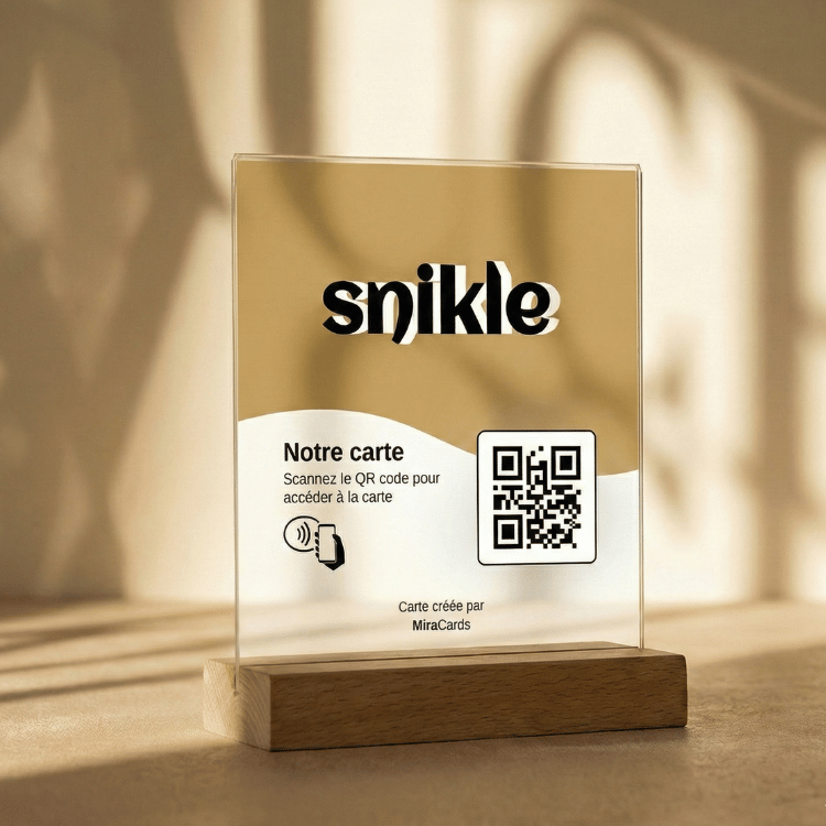qr code pour carte digitale